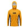 Herren Schnelltrocknend Atmungsaktiv UV-Schutz Angeln Mit Kapuze Langarm Rash Guard Sommer Wassersport