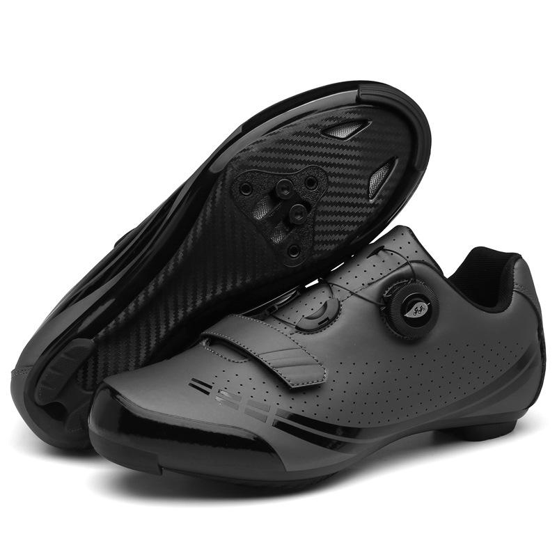 Nuevas Zapatillas de Ciclismo para Exteriores para Hombre y Mujer Zapatillas de Ciclismo Zapatillas de Ciclismo Hebilla Giratoria Bloqueo de Montaña Bloqueo de Carretera Desbloqueado