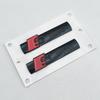 2pcs ABS S Line Logo Sline Badge Car Fender Side Emblem For  qwe12 A3 A4 A5 A6 A7 A8 A1 A2 Q2 Q3 Q4 Q5 Q7 Q8 S3 S4 S5 S6 S7 TT RS
