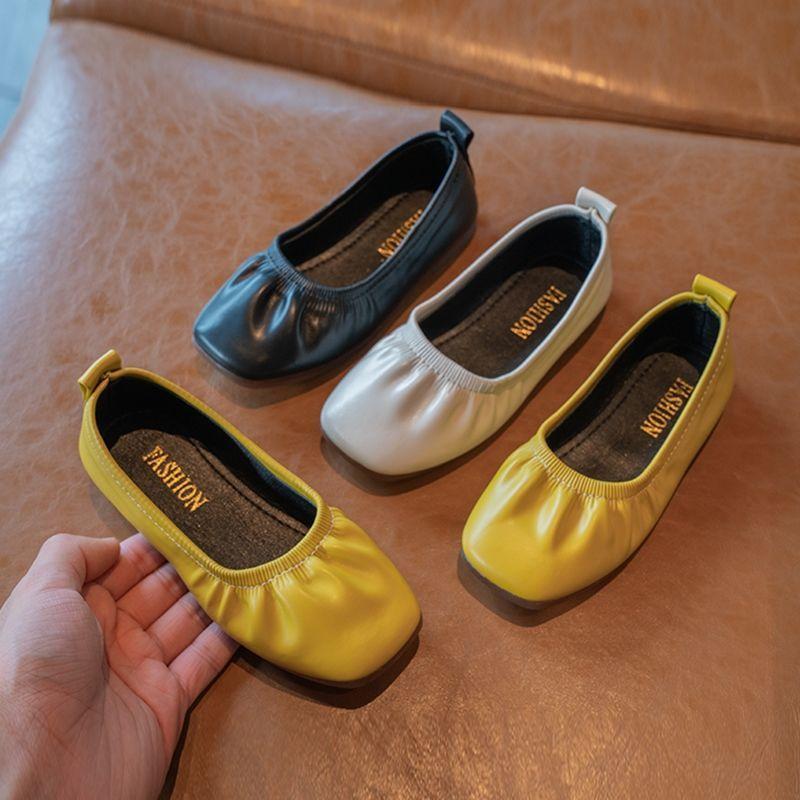 Girls Leather Shoe Dance Kids Shoe for Girls Flats Fashionable Girl School Shoes Girl Princess Shoes Casual Shoes Zapatos Niña