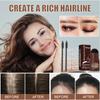 EELHOE black hairline eyebrow powder set lazy multi-purpose shadow powder eyebrow hairline filling waterproof daily makeup 1set