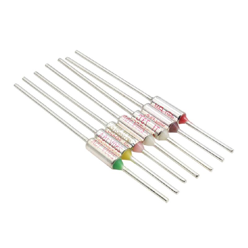 RY 10A 15A 250V Tf Thermal Fuse 65C 85C 100C 105C 110C 120C 130C 152C 165C 200C 216C 300C Temperature