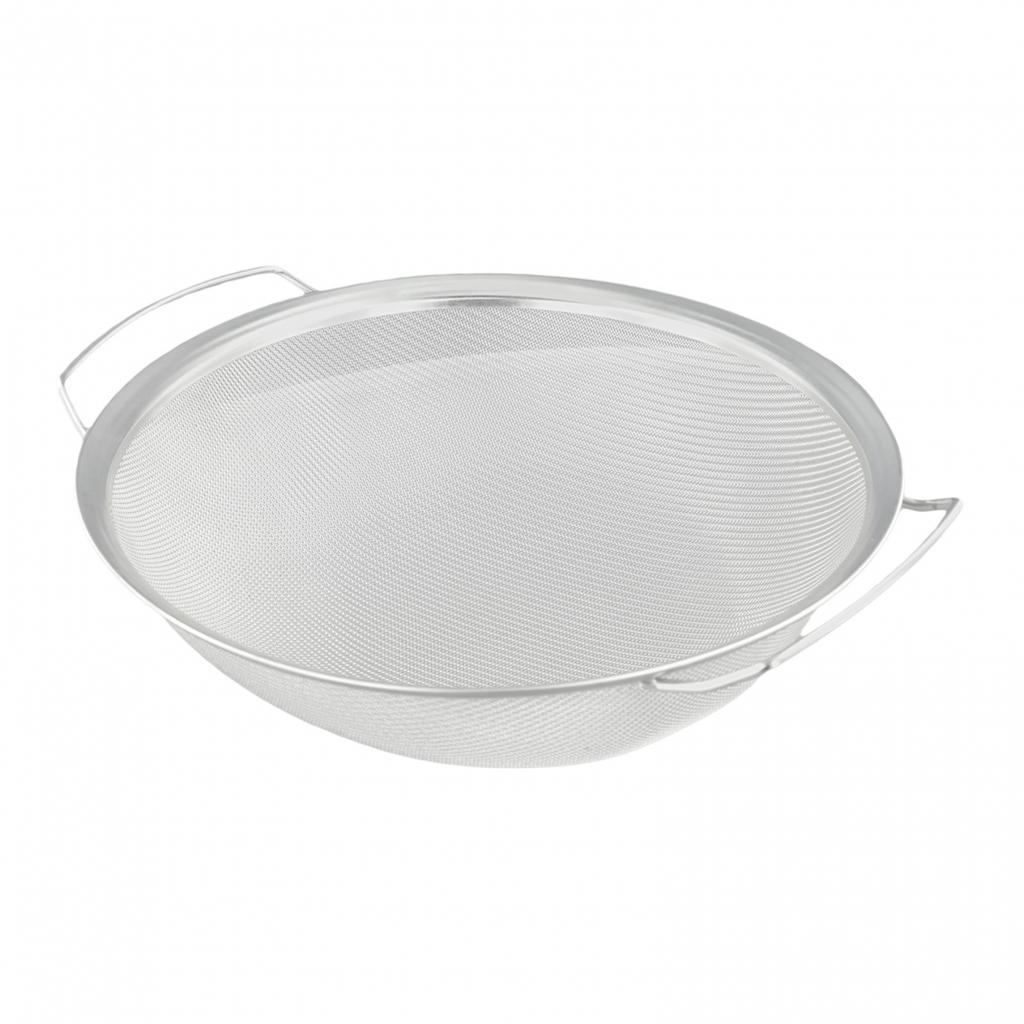 Easy To Clean Double Handle Fine Mesh Strainer Basket Stainless Steel