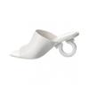 Salvatore Ferragamo Ferragamo Astro Leather Sandal White