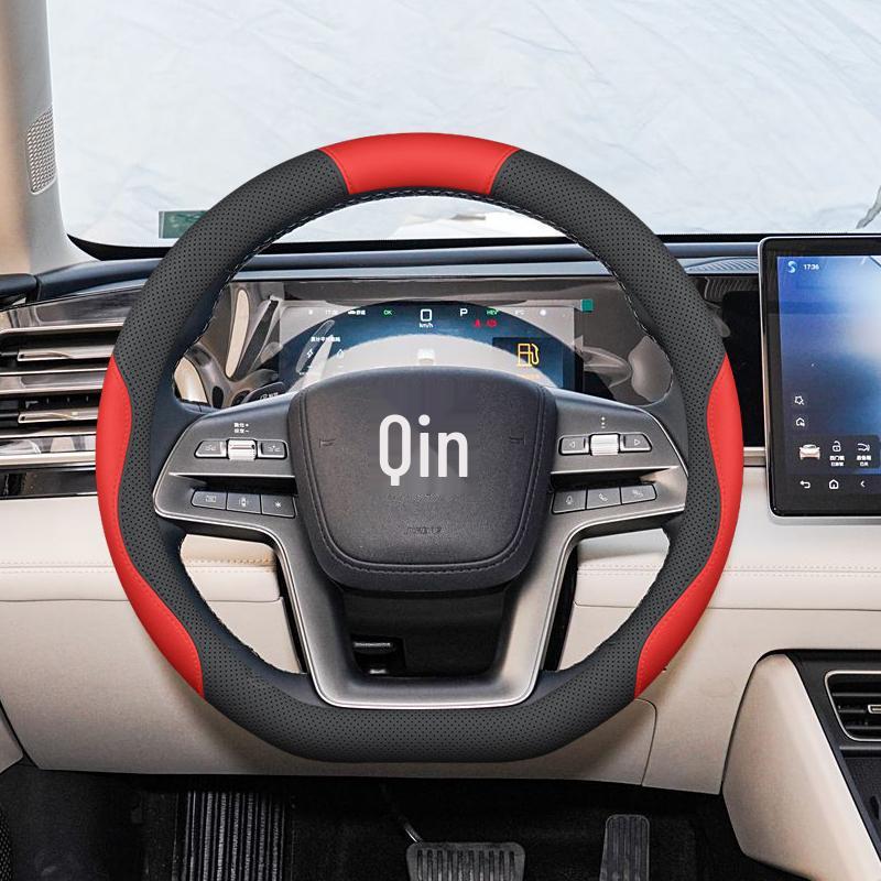 Steering Wheel Cover for BYD: Compatible with Qin L, Song PLUS, Han L, Tang L, Song Pro, Xia Yuan UP, Destroyer 05, and e7 models.