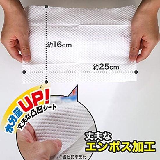 Gekiochi-kun Flushable Toilet Cleaner 99.9 Disinfection (24 Sheets 4 Packs) Alcohol Silver Ion Double ( 5)
