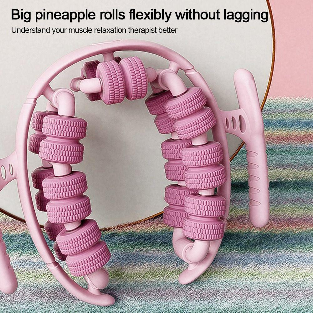 Massage Roller Annular Leg Clamp Solid Color Relaxing Tool Newest Leg Massager Yoga
