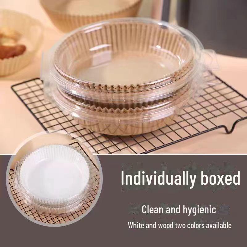 Farfurii de Hârtie Rectangulare Rezistente la Temperaturi Înalte, Absorbante de Ulei, pentru Friteuză cu Aer, pentru Copt