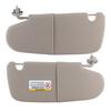 Front Left Sun Visor Replacement LeftHand Drive 1CT11BD1AA Fit for RAM 1500 2500 3500 W O Overhead Console Gray