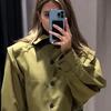 Turndown Collar High Waisted Crop Top Jacket with Pleated Design Women's Long Sleeved Solid Color Short Jacke Commute Autumn 2025