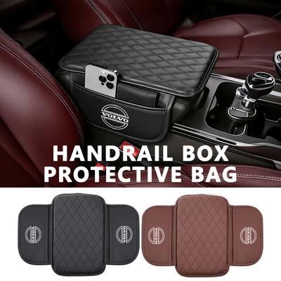 Car Armrest Box Center Console Arm Rest Protection Cushion For V60 V50 V40 S80 S60 S90 C40 XC40 V70 XC70 XC60 XC90