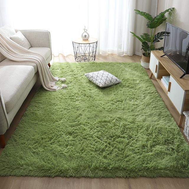 Fluffy Soft Living Room Large Carpet Furry Bedroom Area Decorative Floor Mats Home Essentials Children Tatami Nordic Velvet Rugs