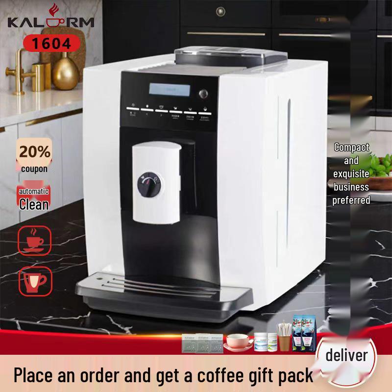 Kalamai 1604 Fully Automatic Italian Coffee Machine, Compact & Portable for Office