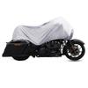 Motorcycle Half UV with Storage Size Silver Compatible with Harley Davidson Cruiser and Yamaha Touring FZ and 6N Cover, Cover, Waterproof,