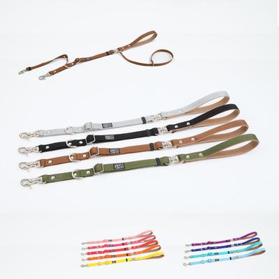 WonderFit Dog Leash, Large Dog Leash, Double Leash, Escape Prevention, Connects To Both Collar and Harness, Anti-Twist Function, Japanese-made Snap Ho