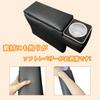 SGALUPA Armrest Console Box for Toyota Ace 200 Blue LED Small Item Storage Interior Set of H200 Series GL 2004 Compatible with Toyota HIACE Regius
