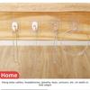 No Traces Mini Strong Hooks Transparent Utility Hooks Invisible Self-Adhesive Hooks  Necklaces