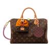 Speedy Coated Canvas Shoulder Bag, Crossbody Bag, Handbag Women's Brown M27512