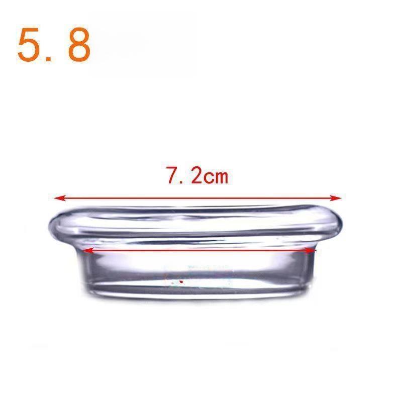Kitchen Glass Tea Pot Lid Accories Single S Home Use Glass Cup Cover for Water Kettle Tea Kettle Cover