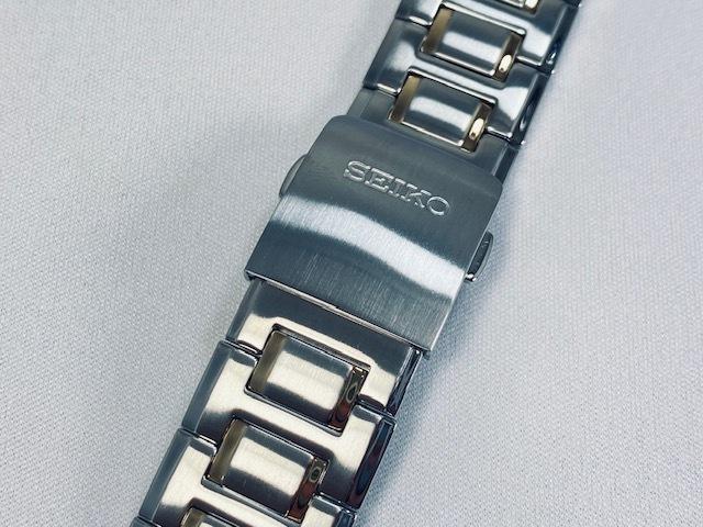 4A081LM SEIKO Premier 21mm Stainless Steel Bracelet for and Other (Combination) SNP072JC/ 7D48-0AL0 Models.