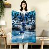 Cole Palmer Print Flannel Blanket High Quality Warm Comfortable Cover for All Seasons Perfect for Gifts Home Decor
