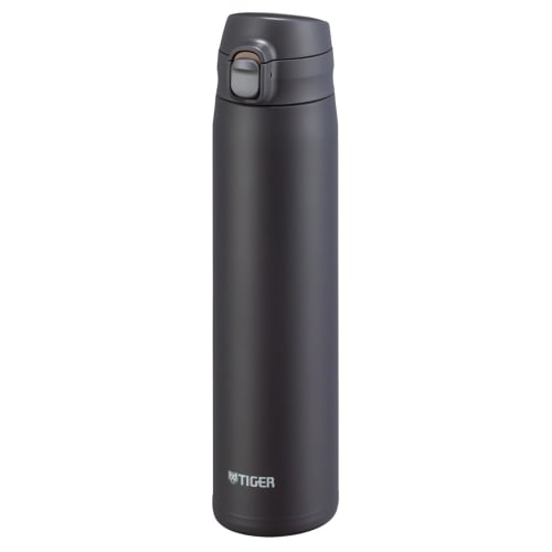 Dishwasher-safe, integrated gasket model: Tiger Thermos (TIGER) 880ml water bottle, one-push operation, stainless steel bottle, easy-to-drink design,