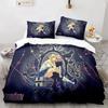 3D Print Fairy Tail Anime Natsu Bedding Set Duvet Cover Bed Set Quilt Cover Pillowcase Comforter king Queen Size Boys Adult