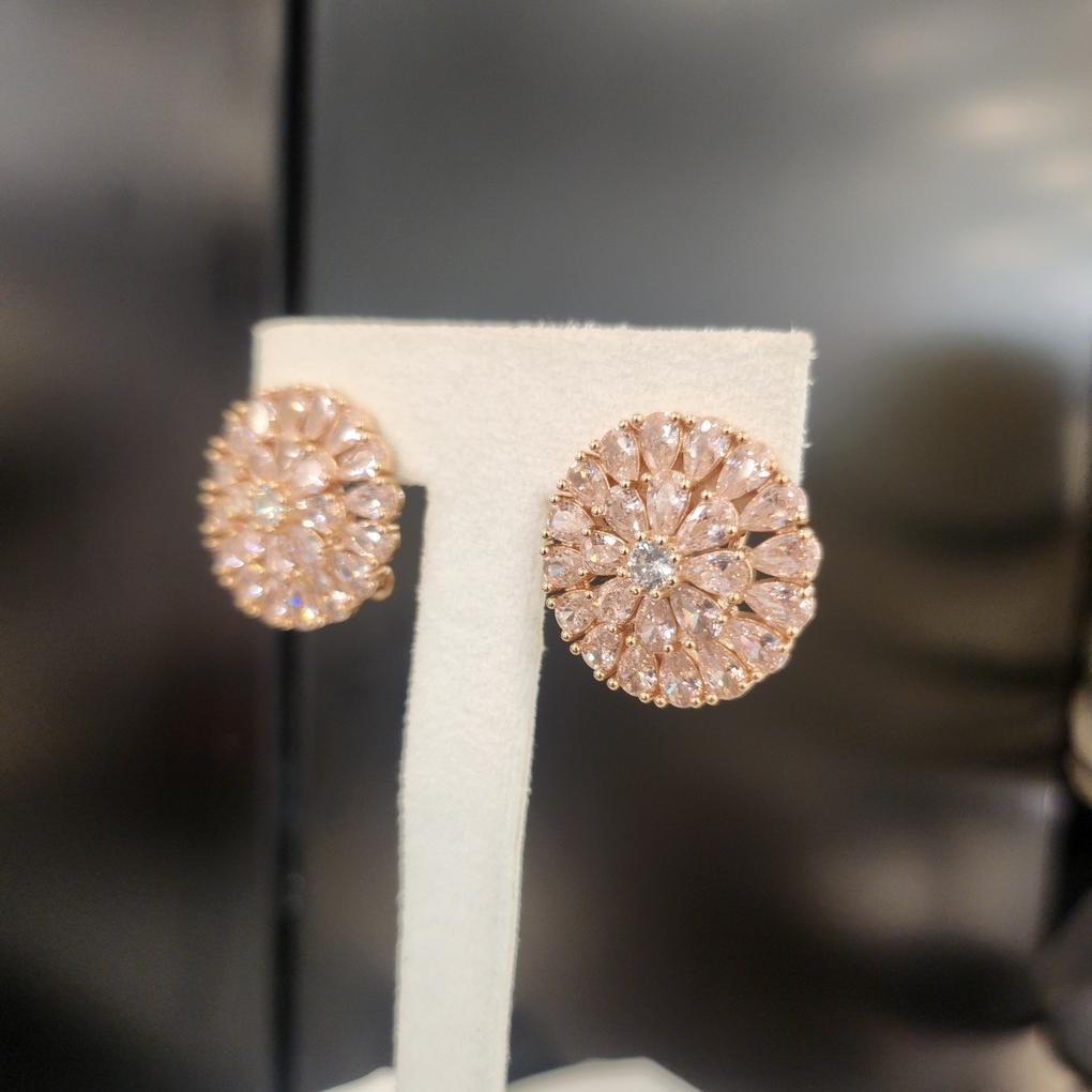 ARTRIA Pink Sunflower E Earrings JTOERFR0049PKF