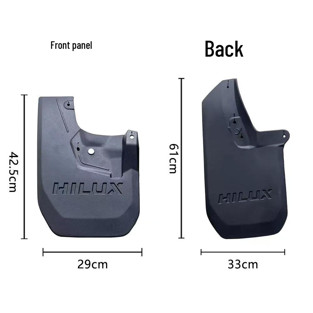 Mudguard for Toyota Hilux GR Sport - Single Piece
