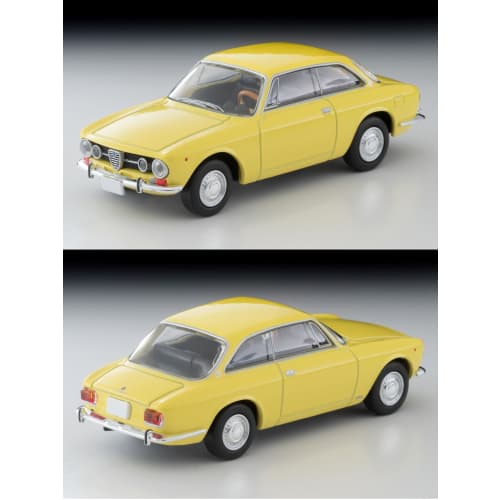Tomytec Tomica Limited Vintage LV-155c Alfa Romeo 1750GTV (Yellow) Completed Model