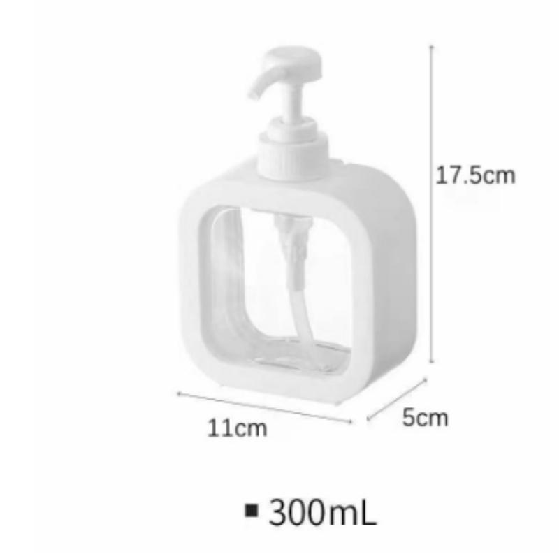 

300/500Ml Mickey Minne Soap Dispenser Kitchen Hand Soap Shampoo Shower Gel Dish Soap Bottle Press Type Storage Bottle (As shown-31726)-