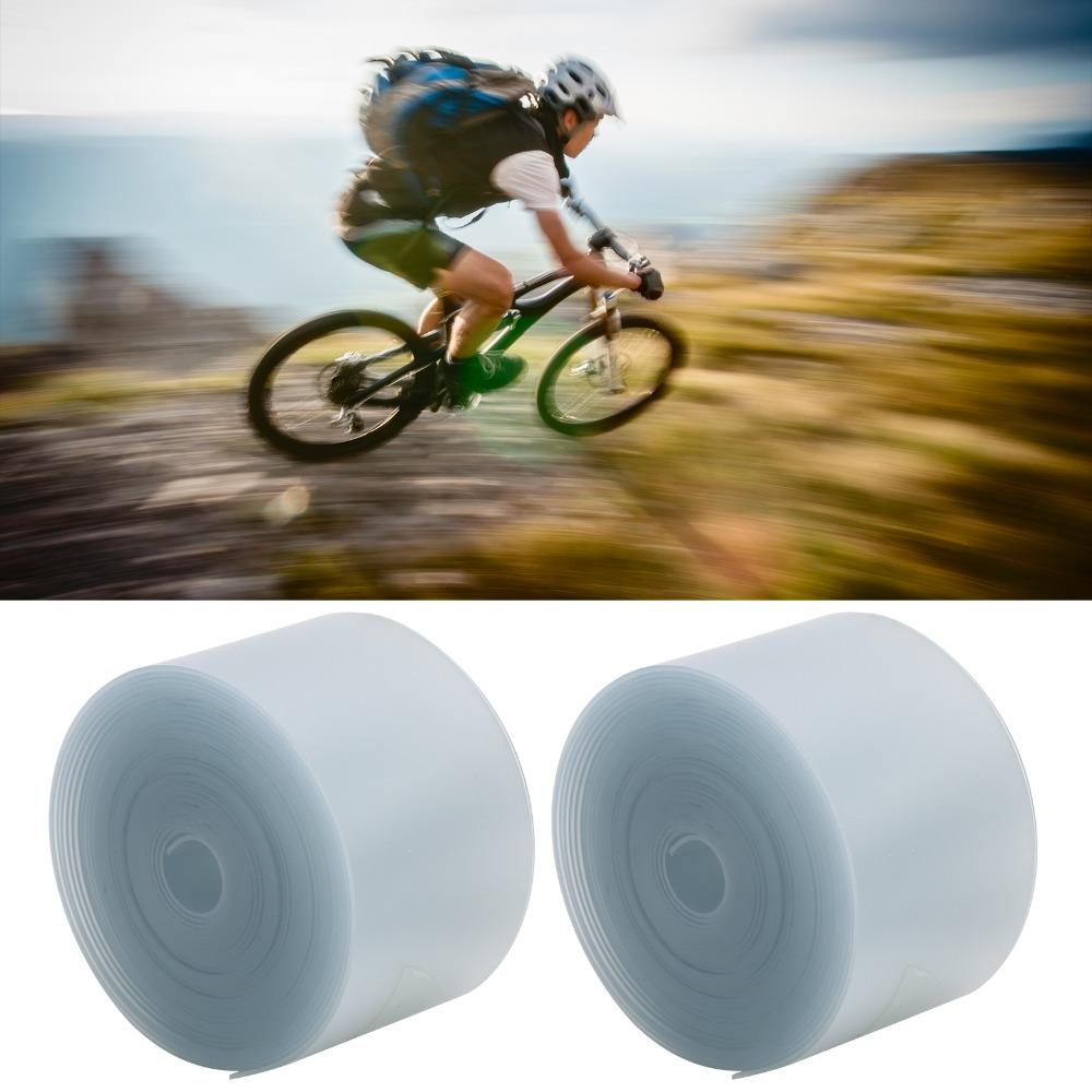 1 Pair PVC Bike Tire Liner 25mm Bike Anti-Puncture Liner Durable Inner Tire Liner  Mountain Bike