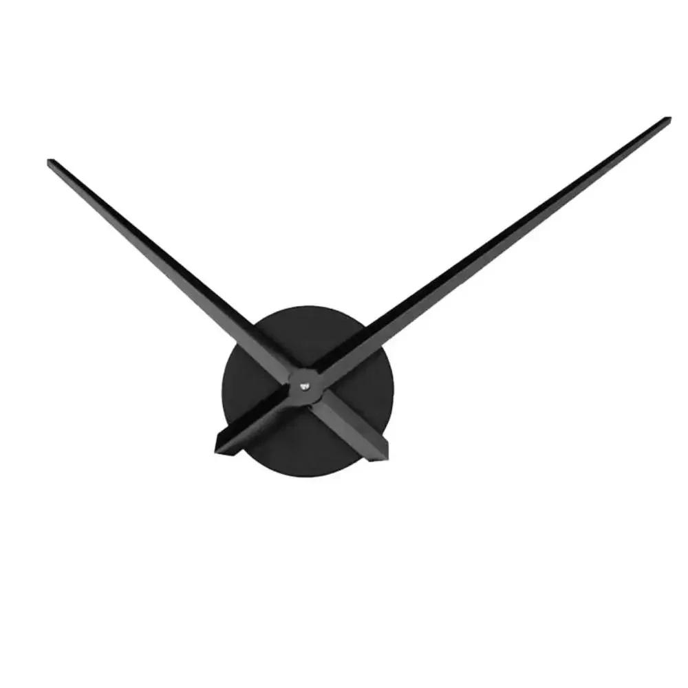 Nuevo Reloj de Pared de Gran Tamaño Piezas Mecanismo de Torsión Breve Disco de Reloj 3D Silencioso DIY Cuarzo Manecillas de Hora Accesorios