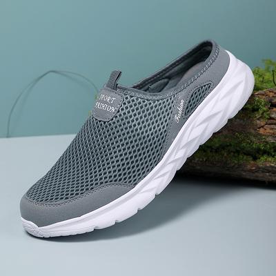 Nuevos zapatos de malla transpirable para exteriores, zapatos para caminar antideslizantes, sandalias cómodas, zapatillas de hombre, mocasines casuales 39-46