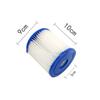 Swimming Pool Filter Non-woven H-type Easy To Replace Circulating Filter For Vacuum Cleaner Pools Pump