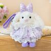 Soft Rabbit Keyring With Long Ears For Kids And Gift Giving