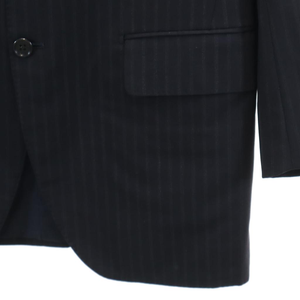 UNITED ARROWS made in Japan Striped Pattern tailored jacket 48 Navy Men's Used