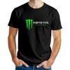 T-shirt With The Monster Energy Logo - Black