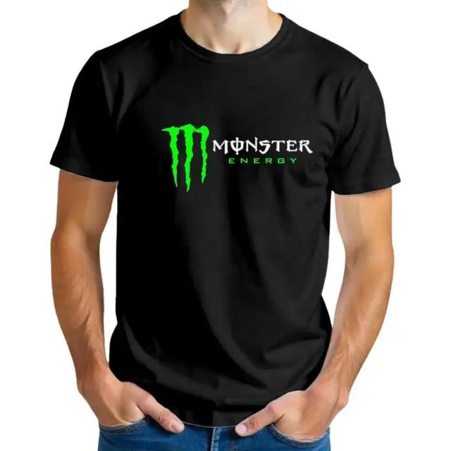 Футболка С Логотипом Monster Energy - Черная S разноцветный
