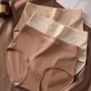 4Pcs High Waist Female Cotton Briefs Elastic Letter Underpants  Four Seasons