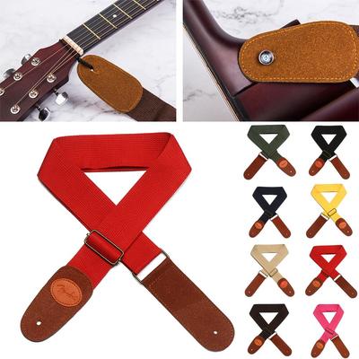 Useful Musical Instrument Part Multi-Color Guitar Belts Guitar Accessories Adjustable Guitar Strap