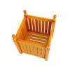 Garden Patio Teak Planter Large Outdoor Flower Pot Square Container for Veranda