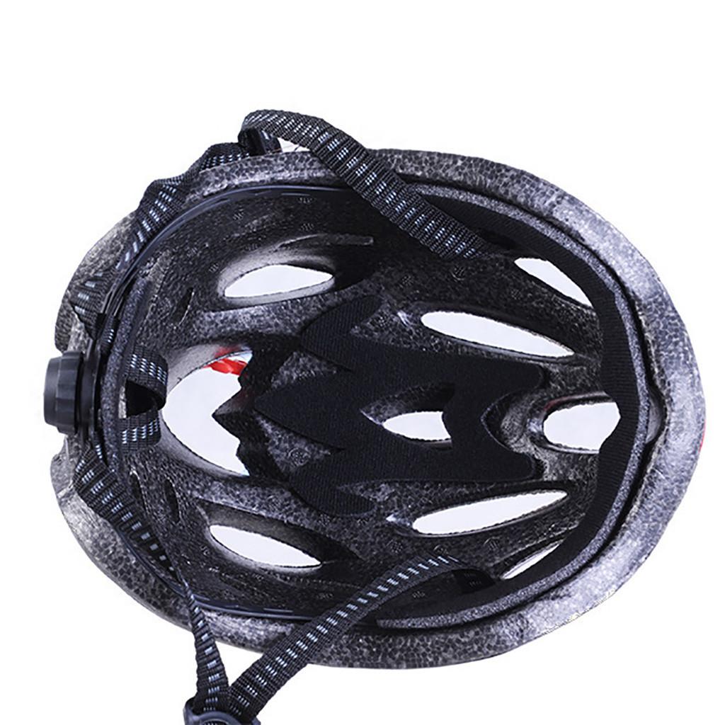 Cycling Helmet Comfort Lining Lightweight Fiber Texture Helmet Adult Mountain Bike Cycling Equipment