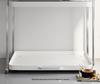 Double Layer Microwave Oven Storage Rack - Multi-functional Kitchen Countertop Shelf with Pull-out for Rice Cooker