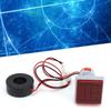 Current Signal Indicator Universal 2-Display Square Lamp Light 60~500V AC AD16-22FVARed