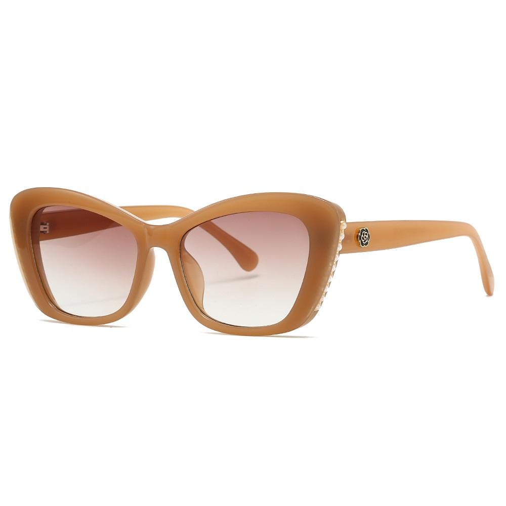 New Square Sunglasses Women Fashion Outdoor Shades Eyewear Flower Trendy Brand Designer Uv400 Men Casual Sun Glasses