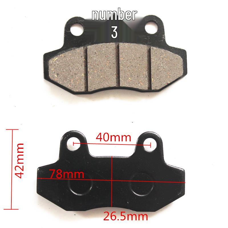Elderly Mobility Scooter & Beach Buggy Brake Pads and Calipers for Electric Vehicles