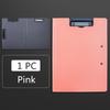 1PC A4 Folder, Tablet, Sticky Note Clip, Double Clip, Test Paper Storage Box, School Supplies, Office Stationery.