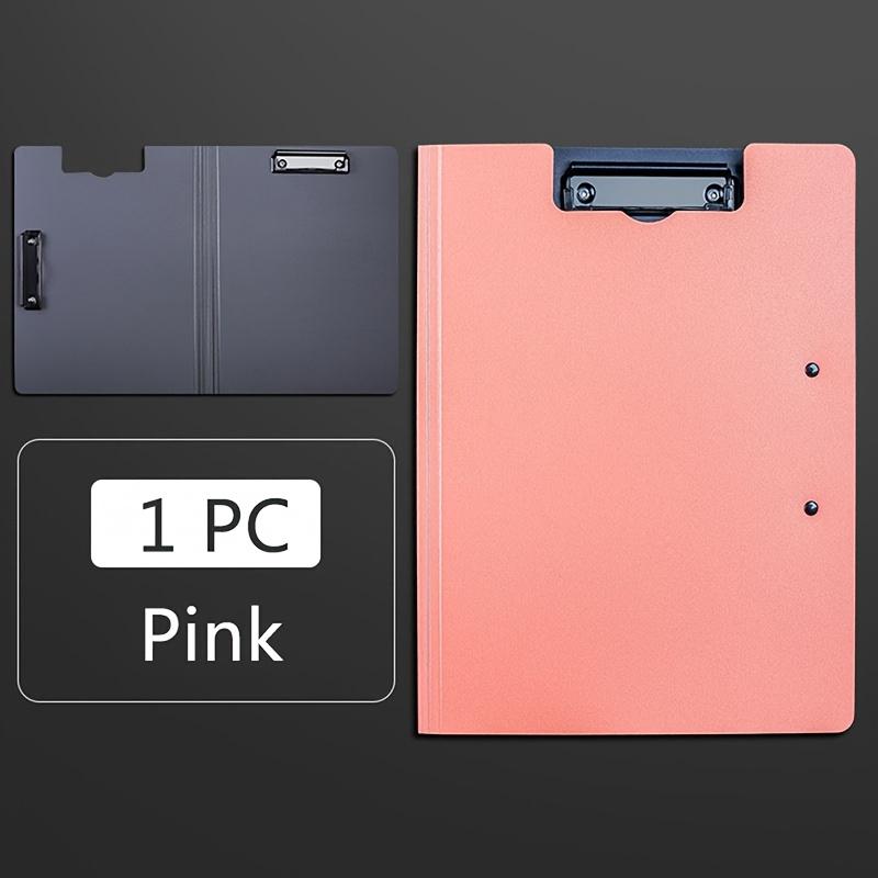 1PC A4 Folder, Tablet, Sticky Note Clip, Double Clip, Test Paper Storage Box, School Supplies, Office Stationery.