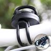 1Pc 360 ° Rotating Handle Clip Bicycle Light Clip Bracket, Suitable for LED Flashlight Mountain Bike Front Flash Bracket
